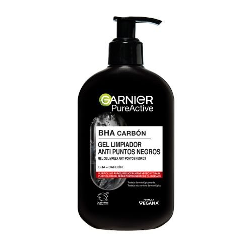 Pure Active Gel Limpiador Profundo con Carbón Piel para piel con tendencia acnéica